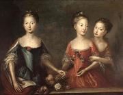 Martin Maingaud The daughters of George II France oil painting artist